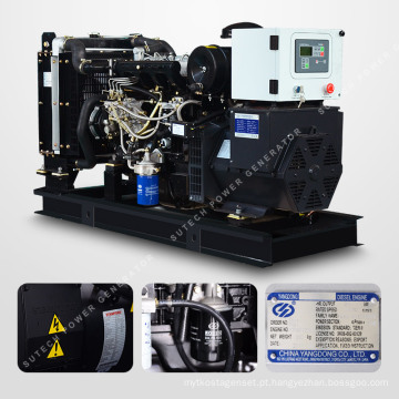 Genset diesel do gerador 50hz 8kw 10kva do motor YD380D de Yangdong para venda